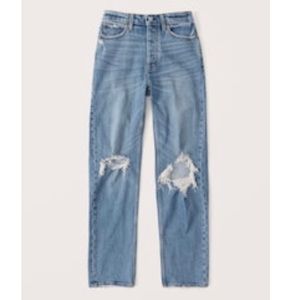 Abercrombie Curve Love Dad High Rise Jeans Size 4 / 27
